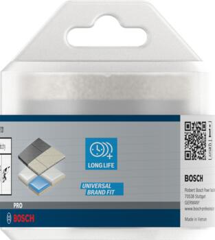 Dimanta caurumzāģis 68 mm DrySpeed Best for Ceramic, Mazām leņķa slīpmašīnām PRO CERAMIC DRY KROŅURBIS, 2608587131, BOSCH (2608587131)