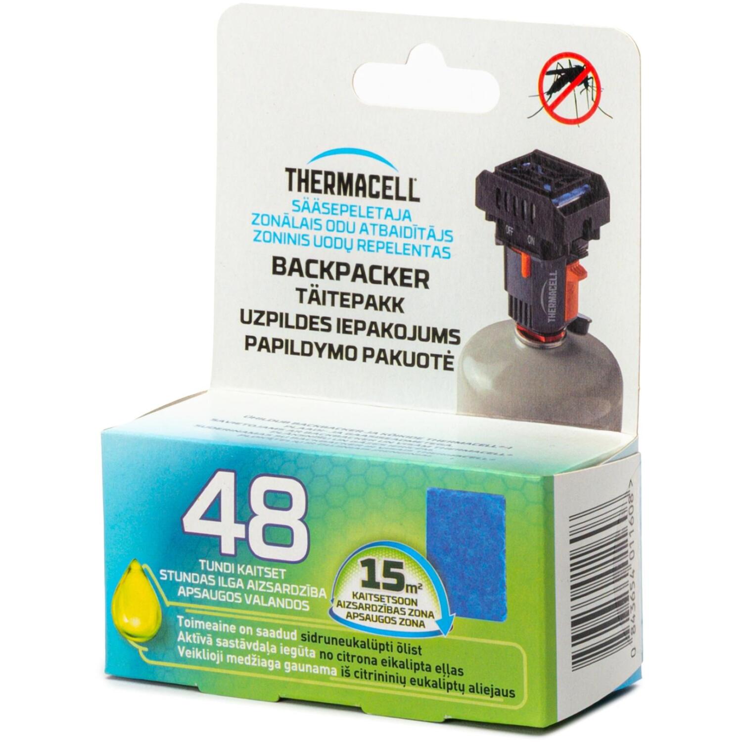Thermacell Repelenta papildināšana M48-XIX, 12 plāksnītes, atbaidītājs, odi (M48-XIX)