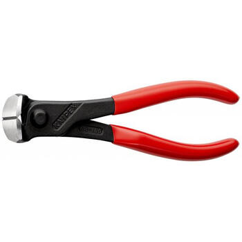 Galu griezējs, KNIPEX, 68 01 160 EAN, 160 mm, griež Ø 4.0 mm mīksto, Ø 2.8 mm vidēji cieto, Ø 2.3 mm cieto stiepli (68 01 160 EAN)