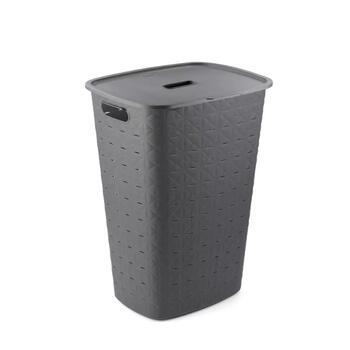 Veļas kaste Softex 56L 42x31,6x60cm tumši pelēka 0800571Z68 Curver (0800571Z68)