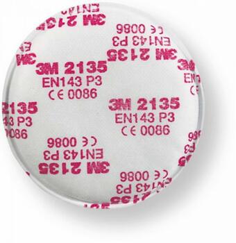 3M Фильтр для пыли P3 T2135, 50 x OEL, круглый (T2135)
