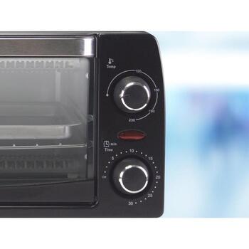 Beper Мини-печь 90.882, 1050 W, 12 л, гриль, регулировка высоты, размораживание, таймер до 30 мин (90.882)