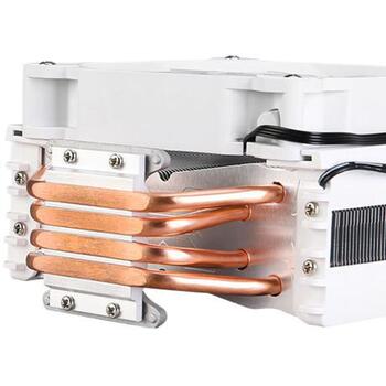 Zalman Dzesētājs CNPS10X OPTIMA II White RGB, 12 cm, 740 g, 1200 RPM, 61,52 cfm, 4 siltumcaurules, 180 W (CNPS10X OPTIMA II White RGB)