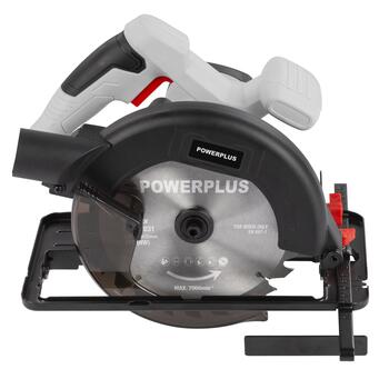 Powerplus POWC2031 Циркулярная пила, 1200Вт, 185мм, 6000мин-1, 62мм, 48мм, 24Т, 20мм, 2м, 220-240В, 50Гц, 104дБ (POWC2031)