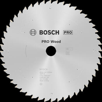 Paneļzāģiem PRO WOOD CORDLESS RIPZĀĢA ASMENS BOSCH 2608837705 (2608837705)