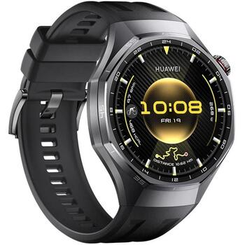 Huawei Умные часы WATCH GT 6 Pro 46mm 55020FTU, 1.47 дюйма, GPS, AMOLED, водонепроницаемые, черные, 21 день (55020FTU)