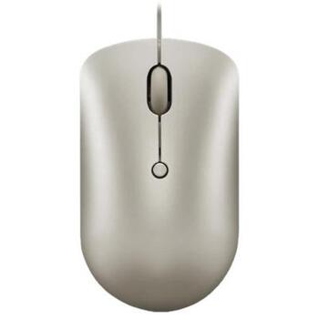 Lenovo Компактная мышь 540 GY51D20879, 1.8м, 2400dpi, 4 кнопки, колесо прокрутки, амбидекстричный дизайн (GY51D20879)