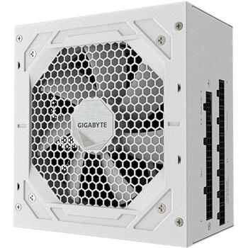 Gigabyte Datora barošanas bloks UD750GM PG5 ICE, 750W, 100-240V, 50/60Hz, 80 PLUS Gold, pilnībā modulārs, aktīvā dzesēšana (GP-UD750GM PG5 ICE)
