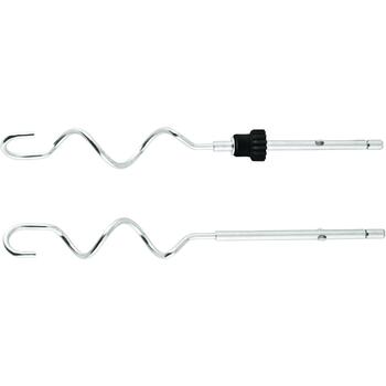 Zelmer Миксер ZHM2459BS 70305707P, 700W, 5 скоростей, Турбо, 2 венчика, 2 крюка для теста, вращающаяся чаша (70305707P)