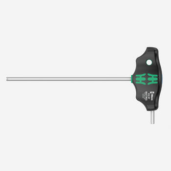Wera Sešstūra atslēga 05023339001, 4.0mm, 150mm, Hex-Plus, noturošā funkcija, hromēta, ergonomisks rokturis (05023339001)