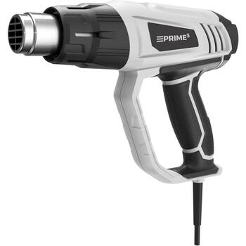 Prime3 Фен THG51, 2000 Вт, 220-240 В, 60-600 °C, 300-500 л/мин, 1,8 м шнур, 0,75 кг (THG51)