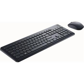 Dell Клавиатура и мышь KM3322W 580-AKFZ_LT, 2.4 GHz, 3 кнопки, 2 x AAA аккумулятор, 1 x AA аккумулятор, черный, литовский (580-AKFZ_LT)