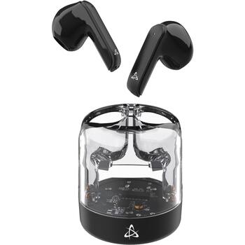 Sbox Беспроводные наушники EB-TWS12-B, 20-20000Гц, 32Ω, 102дБ±3дБ, Bluetooth 5.4, 3-5ч разговор/музыка (EB-TWS12-B)