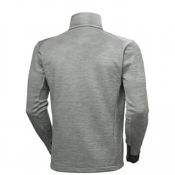 Helly Hansen свитер 72380_930-2XL, 2XL, серый, 260 г/м², молния YKK, нагрудный карман, карманы для рук, эластичные манжеты (72380_930-2XL)