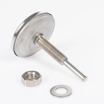 Browin 101250 termometrs BBQ dūmotavai, 0-250°C, 6cm, nerūsējošais tērauds, analogais (101250)