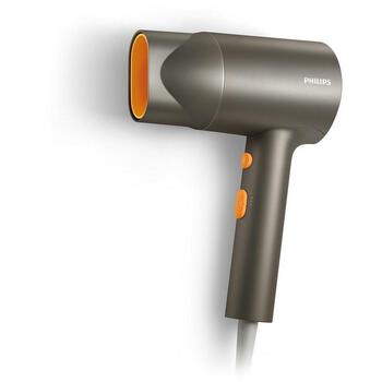 Philips фен BHD321/00 1600 Вт, 350 г, 1.6 м, серый, 2 скорости, 2 уровня нагрева, ионная функция, защита от перегрева (BHD321/00)