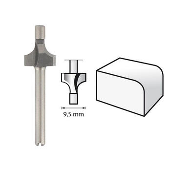 Борфреза HSS D = 9,5, 1 шт. 2615061532 DREMEL (2615061532)