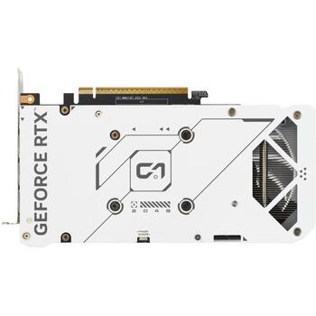 Asus Видеокарта DUAL-RTX5060-O8G-WHITE, 8 ГБ GDDR7, 3840 CUDA ядер, 2.5 слота, PCIe 5.0, 2 вентилятора, 7680 x 4320 (DUAL-RTX5060-O8G-WHITE)