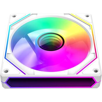 Gamemax Korpusa ventilators FN12A-S8I-W, 120mm, 44.35 cfm, 800-1600 rpm, 31.21 dBA, caurspīdīgas lāpstiņas (FN12A-S8I-W)