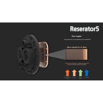 Zalman Ūdens dzesētājs Reserator5 Z36 Black ZE1225ASHx3, 12V, 0.35A, 4.2W, 0.7-0.85L/min, 2200 apgr./min, 37dB, AM4, LGA1700 (Reserator5 Z36 Black)