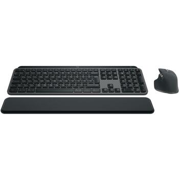 Logitech MX Keys S беспроводная клавиатура и мышь 920-011614, 10м, 7 кнопок, 1500мАч, мышь в комплекте (920-011614)
