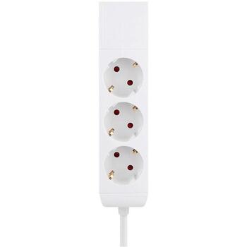 Neomounts Pagarinātājs DS22-840WH6, 1.4m, 3680W, 3x kontaktligzda 230V 16A, 4x USB-A 5V 3A, 24x USB-C 5V 3A 20W (DS22-840WH6)