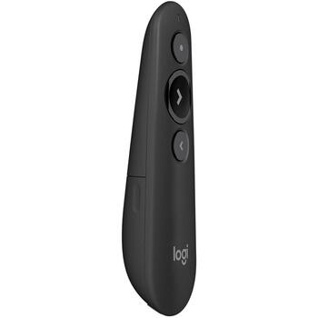 Logitech R500S 910-005843, 20m, 3 pogas, USB, Bluetooth, sarkans lāzera rādītājs, Alkaline akumulators, 1000 mAh (910-005843)