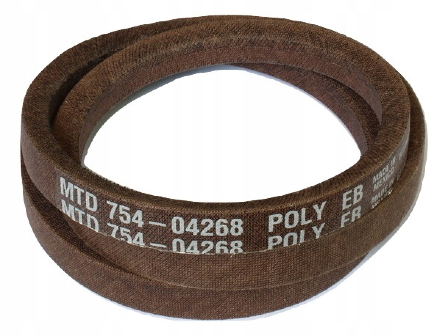 Ķīļsiksna, 0.175 kg, MTD, 754-04268, Piedziņas siksnas (754-04268)