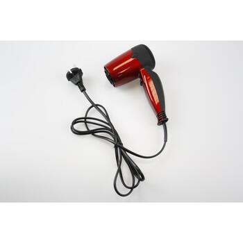 Brock HD 8501 RD фен, 1600 Вт, 220-240В, 50/60Гц, 2 режима температуры, 2 скорости, ионизация, функция холодного воздуха (HD 8501 RD)