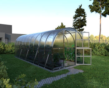 Siltumnīca KLASIKA 18 - 3 x 6m - 6mm polikarbonāta 4779037490226 KLASIKA GREENHOUSE (4779037490226)