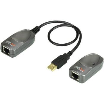 Aten USB paplašinātājs UCE260-AT-G, 60 m, USB 2.0, 480 Mbps, strāvas adapteris (UCE260-AT-G)