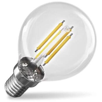 Emos LED лампочка MINI GLOBE ZF1A43, 3,8 Вт, 806 лм, 230 В, 50 000 часов, E14, нейтральный белый, 360°, класс A (ZF1A43)
