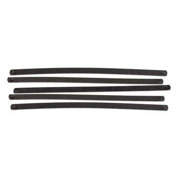 Kreator metāla zāģa asmens KRTH80601, 150mm, 24 TPI, oglekļa tērauds, 5 gab, 6mm platums, 0.40mm griezums (KRTH80601)