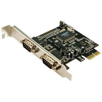 Logilink adapteris PC0031, PCIe, 2x RS-232, 1 Mbit/s, 16C550 UART, FIFO 16 B, PCIe 1.0a, Plug and Play, iekšējā (PC0031)