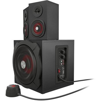 Genesis Helium 610BT Динамики, NCS-1408, 60Вт, 2.1-канал, Bluetooth 4.2, Красный, Активный, Глубокий Бас (NCS-1408)