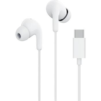 Xiaomi Austiņas BHR8931GL, 1,25m, USB-C, balta, trīs pogu vadība, HD mikrofons, izturīgs kabelis (BHR8931GL)