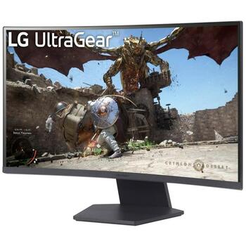 LG LCD monitors 27GS60QC-B 68.6 cm (27) QHD 2560x1440 180Hz 1ms VA, HDR10, FreeSync, 3 HDMI, 1 DP, 178° skata leņķis (27GS60QC-B)