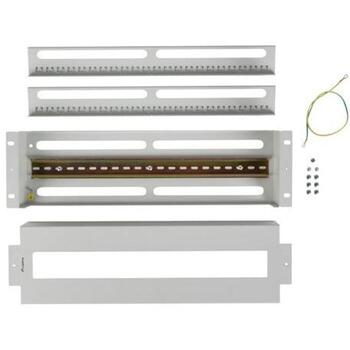 Lanberg Панель распределения напряжения 3U 19 дюймов, AK-VDP103-S, 3U, 132 x 482,5 x 61 мм, с заземлением, 4 винта (AK-VDP103-S)