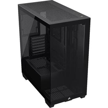 Corsair 3500X компьютерный корпус CC-9011276-WW, Mid-Tower, ATX, черный, сталь, закаленное стекло, 7 слотов расширения (CC-9011276-WW)