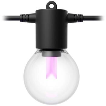 Philips Hue Festavia Globe удлинитель уличной гирлянды, 14м, 30Вт, 20 ламп, 50 лм, IP65, Zigbee, черный (8721103062857)