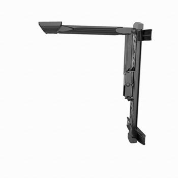 Gembird sienas stiprinājums WM-55ST-02, atbalsta 32-55'' televizori, VESA 100x100-400x400 mm, 30 kg, 65-610 mm attālums (WM-55ST-02)
