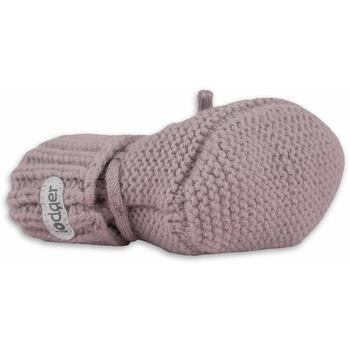 Lodger Slipper Merino шерстяные тапочки SLM 107_6-12, 6-12M, 100% мериносовая шерсть, розовый, для девочки (SLM 107_6-12)