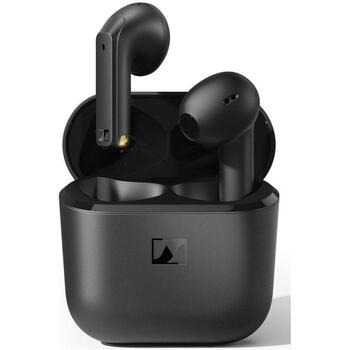 Sennheiser Наушники ACCENTUM Open 700430, Bluetooth 5.3, 25-15000Hz, 109dB, IPX4, 28ч, 4 микрофона, зарядный кейс (700430)