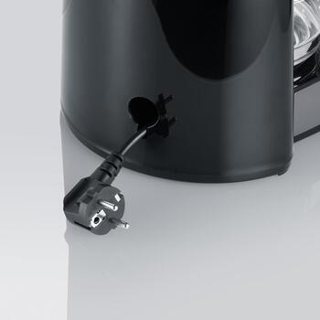 Severin Фильтровая кофеварка KA 9572, 1000W, 10 чашек, съемный фильтр, автоматическое отключение, индикатор уровня воды (KA 9572)