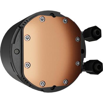 Genesis AIO šķidrumu dzesētājs NLG-2321, 360 mm, 80 cfm, 3 ventilatori, PWM atbalsts, ARGB ventilatori (NLG-2321)