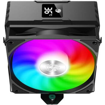Gamemax procesora gaisa dzesētājs SIGMA520 DIGITAL BK, 600g, 74.8cfm, 33.8dB, 800-1800rpm, Heatpipe Direct Touch (SIGMA520 DIGITAL BK)