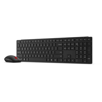 Lenovo Комплект клавиатуры и мыши Multi-Mode Pro 6000 4X31S04853, Bluetooth 5.3, 7 кнопок, беспроводной, черный (4X31S04853)