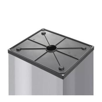 Hailo Big-Box Swing L 030840121, 35L, 50cm, 34x26cm, tērauds/plastmasa, atkritumu tvertne (030840121)
