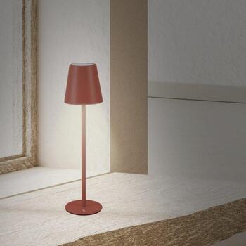 Beper Galda lampa P207ILI204, 3W, Tumši sarkans, LED, 1 spuldze, Aptumšošana, Gaismas temperatūras regulēšana (P207ILI204)