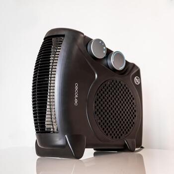Cecotec ventilatora sildītājs ReadyWarm 2000 Max Dual Black 8251, 2000W, 3 jaudas līmeņi, līdz 20m², melns, 3 režīmi, termostats (8251)